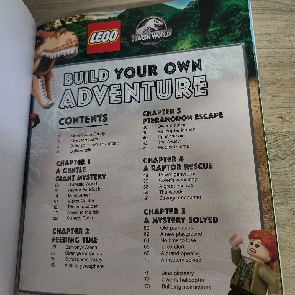 LEGO Jurassic‎ World Build Your Own Adventure Book